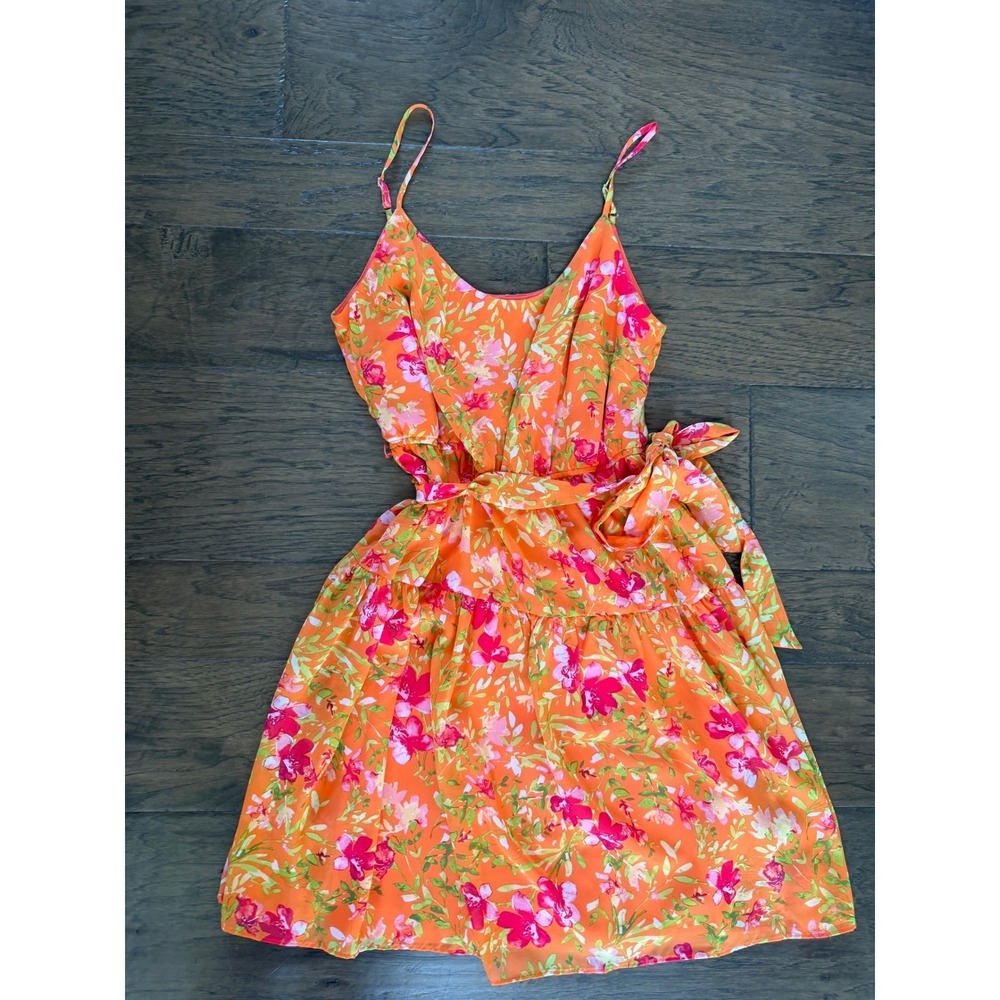 Emma & Michele Floral Sundress Size 8 Tomato Girl